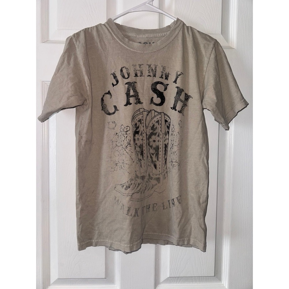 Johnny cash‎ distressed shirt